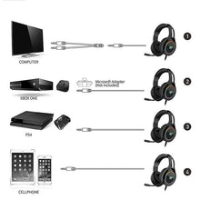 Load image into Gallery viewer, Headphones Headsets Gaming Wired Headsets With Driver Surround Sound Hd Microphone