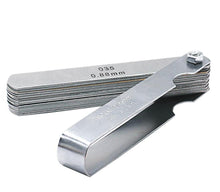 Lade das Bild in den Galerie-Viewer, 32 pcs rangefinder feeler gauge valve teaching feeler gauge, 0.04-0.88 mm gap AZ16893