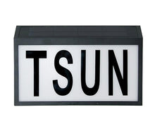 Lade das Bild in den Galerie-Viewer, 2# Solar digital house number light, waterproof wall-mounted LED address indicator AZ22020