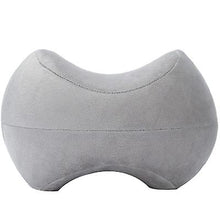 Load image into Gallery viewer, 26*20*15cm navy blue Leg knee pillow, memory foam slow rebound beautiful leg pillow, leg-clamping pillow AZ20220
