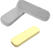 Load image into Gallery viewer, 2# black Home chair armrest pad, memory foam elbow pillow AZ18372