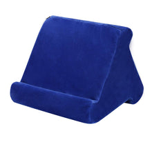 Lade das Bild in den Galerie-Viewer, blue Reading pillow, iPad stand, multi-angle reading stand