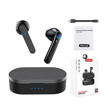 Load image into Gallery viewer, white TWS wireless Bluetooth 5.0 headset, touch stereo sports headset AZ10391