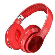 Load image into Gallery viewer, red Head-mounted wireless bluetooth headset, foldable sports headphones AZ15990