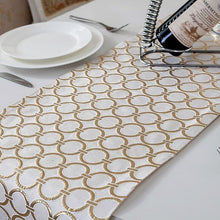 Load image into Gallery viewer, Tablecloths table runner luxury cloth table runners silver runner party wedding decoration|table runners golden