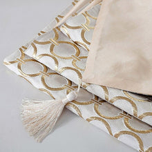 Load image into Gallery viewer, Tablecloths table runner luxury cloth table runners silver runner party wedding decoration|table runners golden