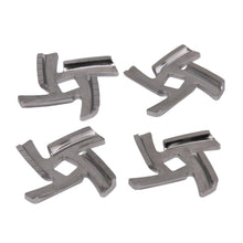 Load image into Gallery viewer, Food Grinder Accessories 4PCS Stainless Steel 5# Meat Grinder Cutter Replacement Part for Kitchen