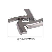 Load image into Gallery viewer, Food Grinder Accessories 4PCS Stainless Steel 5# Meat Grinder Cutter Replacement Part for Kitchen