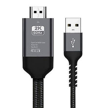 Lade das Bild in den Galerie-Viewer, red 3 in 1 MHL USB Type C To HDMI Cable 1080P HD TV Adapter For Android & IOS AZ10397