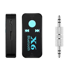Load image into Gallery viewer, 3.5mm to USB Bluetooth Receiver AUX Audio BT X6 Music Adapter Car PC Laptop AZ10398