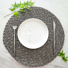Load image into Gallery viewer, 2pcs Tablecloths Pp Woven Placemat round Thickened Anti-Scald Living Room B & B