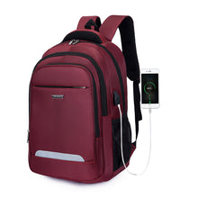 Lade das Bild in den Galerie-Viewer, Backpack Design Computer Bag Man Pair Notebook Business Large Capacity Schoolbag