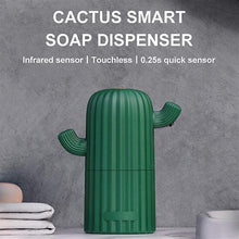 Lade das Bild in den Galerie-Viewer, Soap lotion dispensers cartoon cute cactus touchless liquid soap dispenser smart sensor free automatic soap dispensers