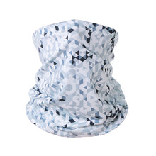 Lade das Bild in den Galerie-Viewer, 2PCs Headscarf Breathable Sweat Absorbing Ice Silk Neck Bandana Head Cover Sun Protection Mask