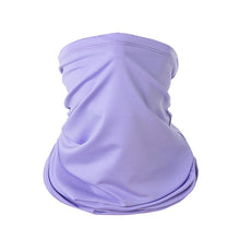 Lade das Bild in den Galerie-Viewer, 2PCs Headscarf Breathable Sweat Absorbing Ice Silk Neck Bandana Head Cover Sun Protection Mask