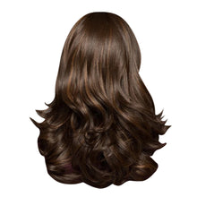 Load image into Gallery viewer, Women Wig Mixed Color Layer Mid-Length Curly Hair Head Cover W88