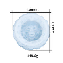 Lade das Bild in den Galerie-Viewer, Ashtray Elation DIY Crystal Glue Mold New Skull Ashtray