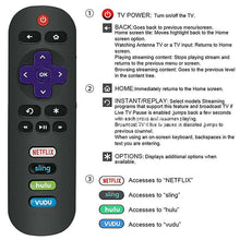 Load image into Gallery viewer, Remote controls tcl rc280v4 replaced remote control fit for tcl roku tv