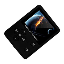 Load image into Gallery viewer, Mp3 players mini mp3 player 32g tf card 1.8 Mp3 player black