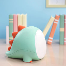 Lade das Bild in den Galerie-Viewer, Night lights ambient lighting usb rechargeable led dinosaur night light green