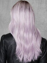 Load image into Gallery viewer, Women Wig Gradient Long Curly Hair Partial Hair Cover Light Purple W80