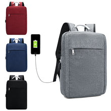 Load image into Gallery viewer, Backpack Casual Solid Color Oxford Cloth Computer Bag Fashion