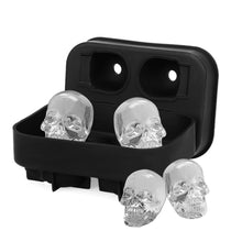 Load image into Gallery viewer, 2pcs Silicone Mold DIY Creative Mold Silicone Skull Ice Tray
