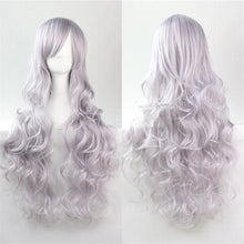 Lade das Bild in den Galerie-Viewer, Wigs Anime Long Wavy Curly Hair Synthetic Wig Cosplay Full Wigs