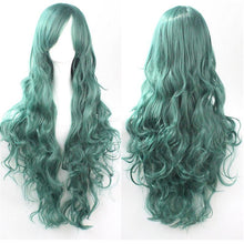 Lade das Bild in den Galerie-Viewer, Wigs Anime Long Wavy Curly Hair Synthetic Wig Cosplay Full Wigs