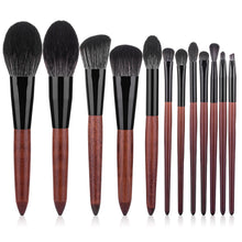 Load image into Gallery viewer, 12 PCs  Small Grape Makeup Brushes Multicolor Makeup Brushes