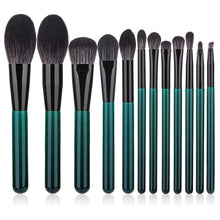 Load image into Gallery viewer, 12 PCs  Small Grape Makeup Brushes Multicolor Makeup Brushes