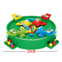 Load image into Gallery viewer, Board Games Hungry Frog Scramble Peas Board Game Frog Grab Eat Beans Kids Fun Toys Gift