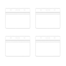 Lade das Bild in den Galerie-Viewer, 2 Business Card Cases Health Card Vaccine Card Protective Case Waterproof Pvc Soft Card Case