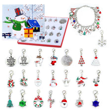 Lade das Bild in den Galerie-Viewer, Holiday Ornaments Advent Calendar Christmas Countdown - Themed Diy Charm No4308