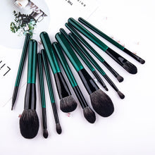 Load image into Gallery viewer, 12 PCs  Small Grape Makeup Brushes Multicolor Makeup Brushes
