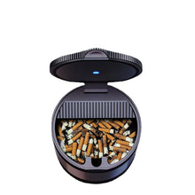 Lade das Bild in den Galerie-Viewer, Ashtray Car Creative Lid Car Cover LED Light Car Portable Metal Ashtray