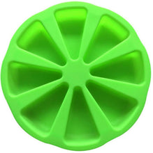 Load image into Gallery viewer, Green Silicone Bakeware Baking Food Mold 8 Points Scone Cake Home Used In Microwave