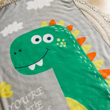 Lade das Bild in den Galerie-Viewer, Flannel Single Layer Children's Blanket Cartoon Flower Type Summer Air-Conditioning Nap Blanket