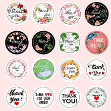 Lade das Bild in den Galerie-Viewer, 25MM Merry Xmas Christmas Stickers Roll Labels