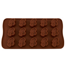Load image into Gallery viewer, 2pc Silicone Mold Fun 15-Piece Heart-Shaped Handmade Candy Baking Model DIY Decoration