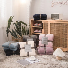 Load image into Gallery viewer, Thickened Flannel Blanket Winter Home Children's Blanket Super Soft Thermal Blanket Gift Blanket