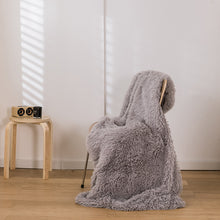Lade das Bild in den Galerie-Viewer, Peacock Velvet Blanket High Quality Plush Foreign Trade Blanket Thickened AB Double-Sided Blanket