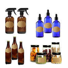 Load image into Gallery viewer, 2xXmas Christmas Stickers Roll Label 300pcs New Kitchen DIY Blank Kraft Paper Gift Food Supplies Sauce Date Identification