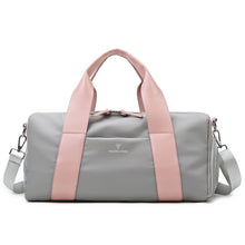 Lade das Bild in den Galerie-Viewer, Backpack Wet Dry Separation Package Gymnastic Valise Portable Large Capacity Yoga Fitness shoulder bag