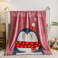 Load image into Gallery viewer, Flannel Single Layer Children's Blanket Cartoon Positioning Summer Air-Conditioning Kindergarten Nap Blanket