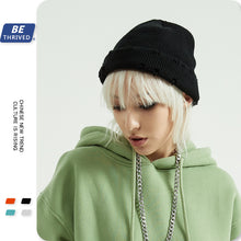 Lade das Bild in den Galerie-Viewer, Warm Winter Knit Beanie Hats Men 'S Clothing Korean Old Dark Style Asian Culture Unisex