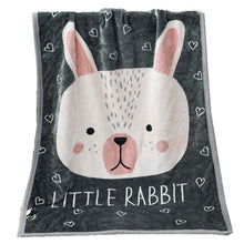 Load image into Gallery viewer, Flannel Children's Blanket Double-Layer Thickened Cloud Blanket Cartoon Coral Fleece Blanket