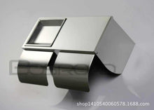 Lade das Bild in den Galerie-Viewer, 304 Stainless Steel Tissue Box Sealed Waterproof Double Tissue Holder with Cigarette Box Square