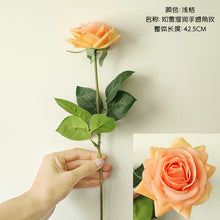 Load image into Gallery viewer, 10PCs Feel Moist Rose Artificial Fake Flower Plants Home Decoration Wedding Bouquet