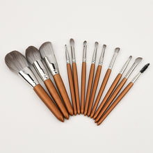 Load image into Gallery viewer, 12 PCs Makeup Brushes Soft Powder Brush Eye Shadow Brush
